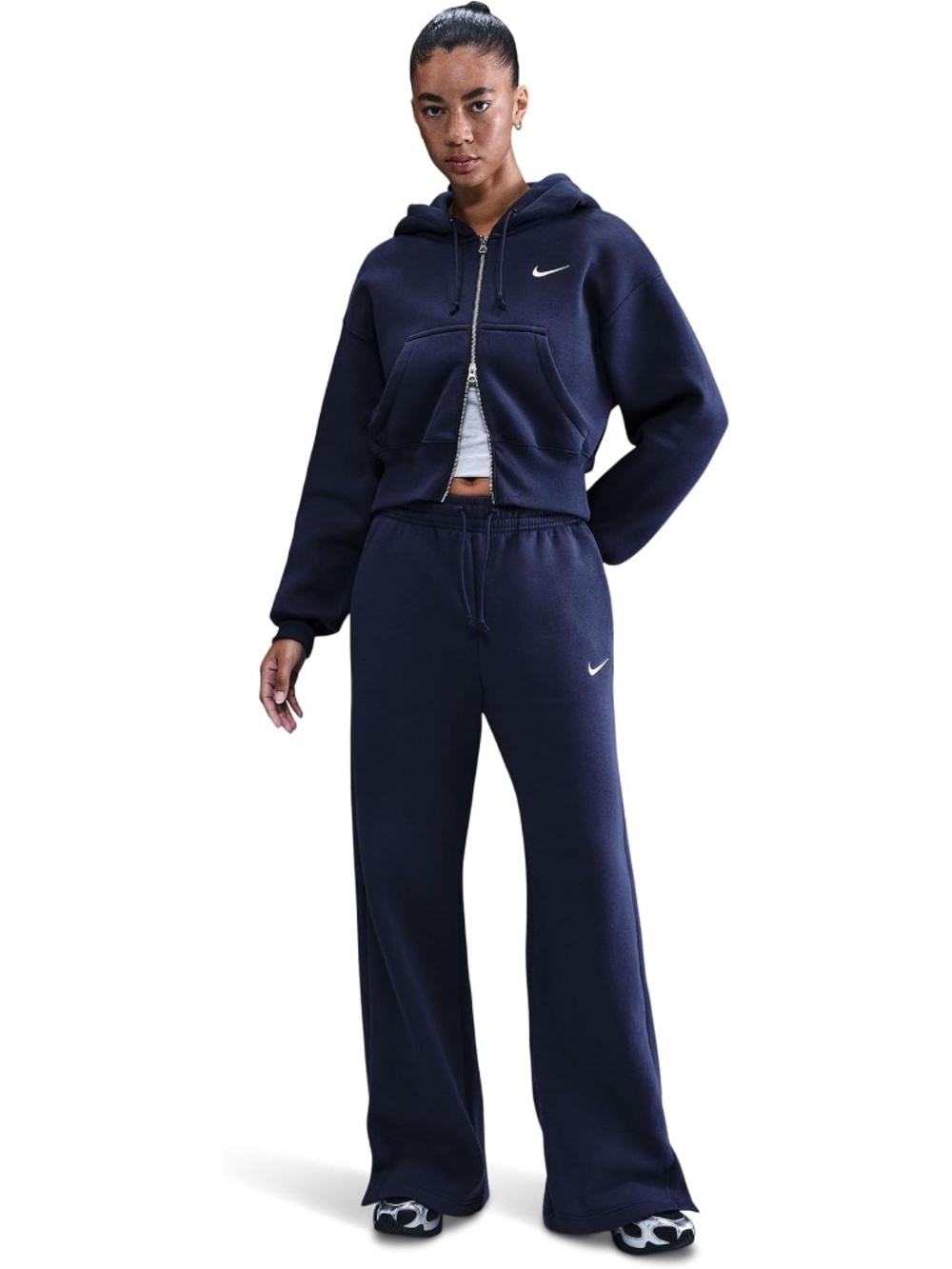Nike Sportswear Phoenix Fleece High-Waisted Wide-Leg Pants Women's